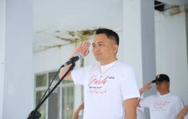 TUTUP PORKAB II TAHUN 2025, PEMKAB MITRA GELAR APEL OLAHRAGA DAN JALAN SEHAT