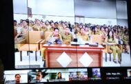 Komitmen Berantas Korupsi, Pemkab Mitra Ikuti Kegiatan Virtual Bersama KPK RI