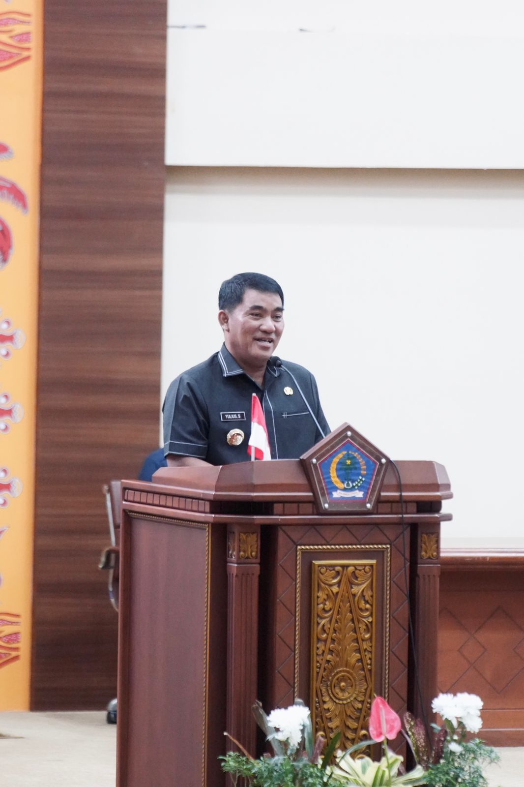 Gubernur Yulius Fokus Perkuat Ekonomi dan Pemerataan Pembangunan untuk Kesejateraan Rakyat