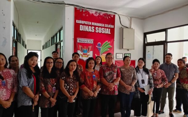 Tingkatkan Kualitas Pelayanan Publik, Dinsos Minsel Terima Kunjungan Ombudsman RI Perwakilan Sulut