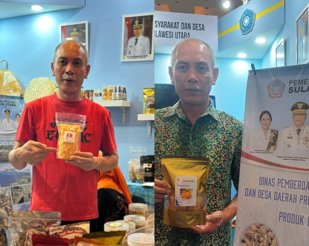 Agrinex Expo 2025, Ronny Wongkar Pamerkan Produk UMKM Desa Sinisir