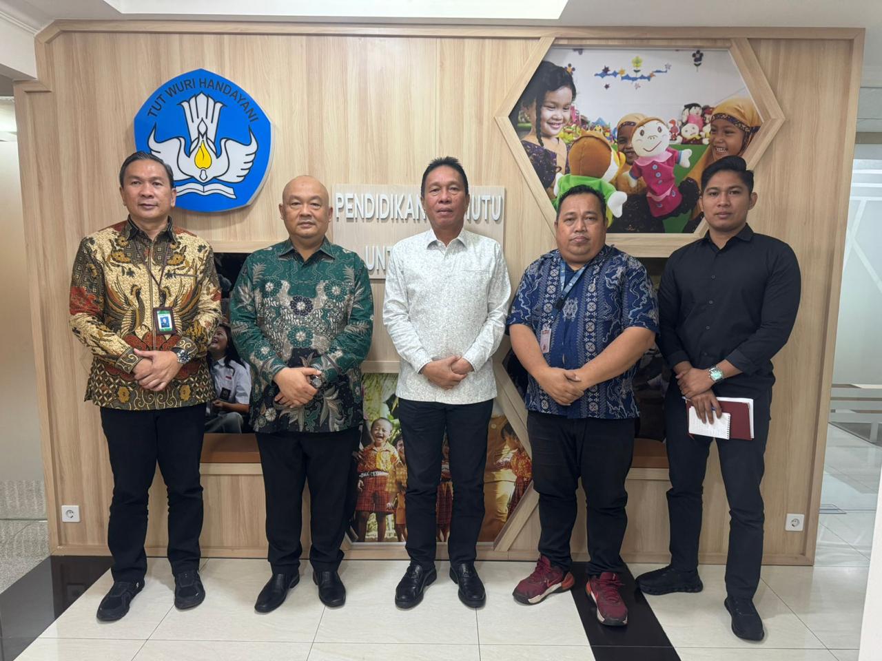 Perkuat Mutu Pendidikan, Bupati FDW Audiensi ke Kemendikbudristek