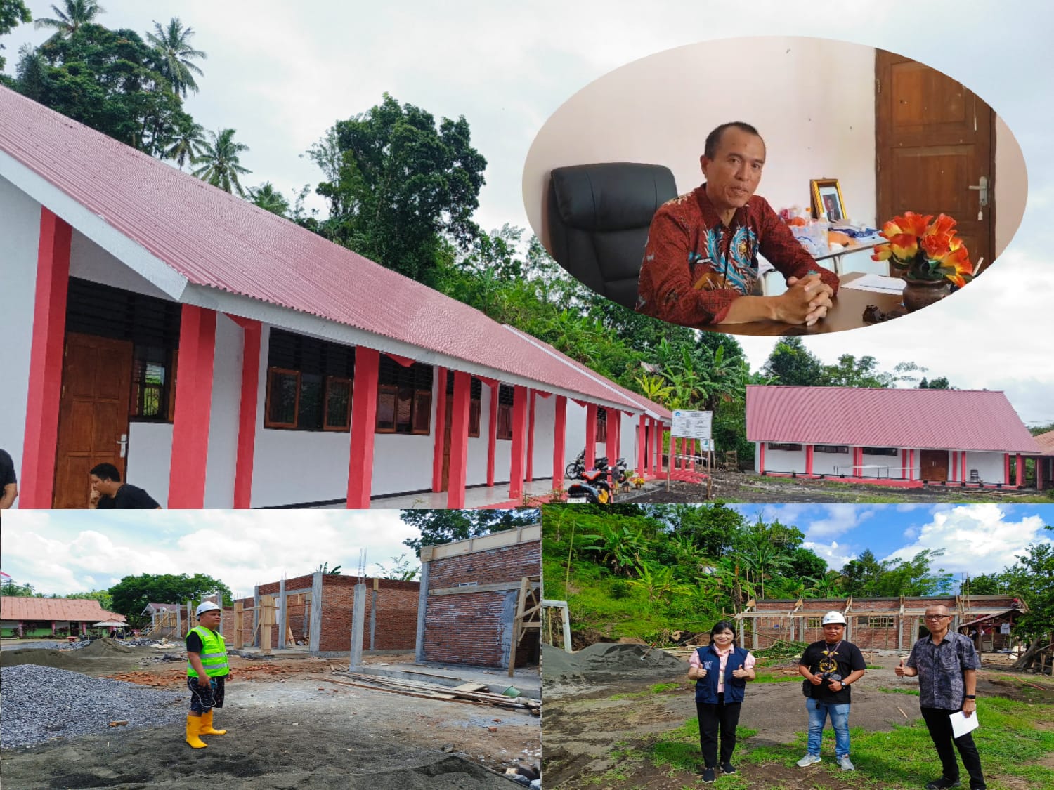 Sesuai Spesifikasi, Pembangunan Revitalisasi SMPN 3 Tumpaan Rampung 100 Persen