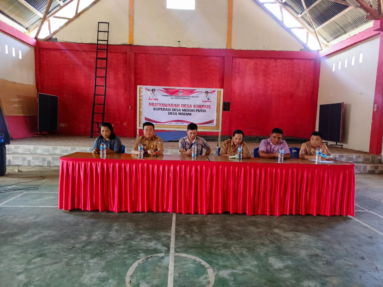 Pemerintah Desa Matani Gelar Musdes Evaluasi Progres KDMP dan Pembahasan Penataan Lahan