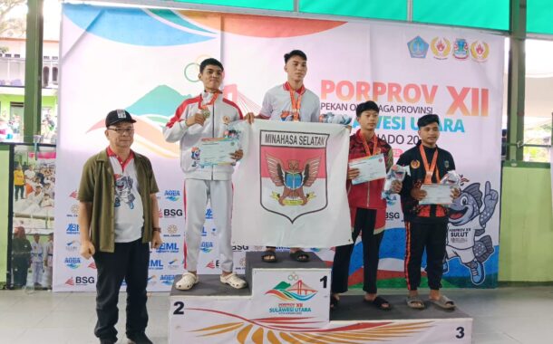 Minsel Catat 97 Medali di Porprov XII Sulut 2025, Naik Hampir Tiga Kali Lipat dari Tahun Lalu