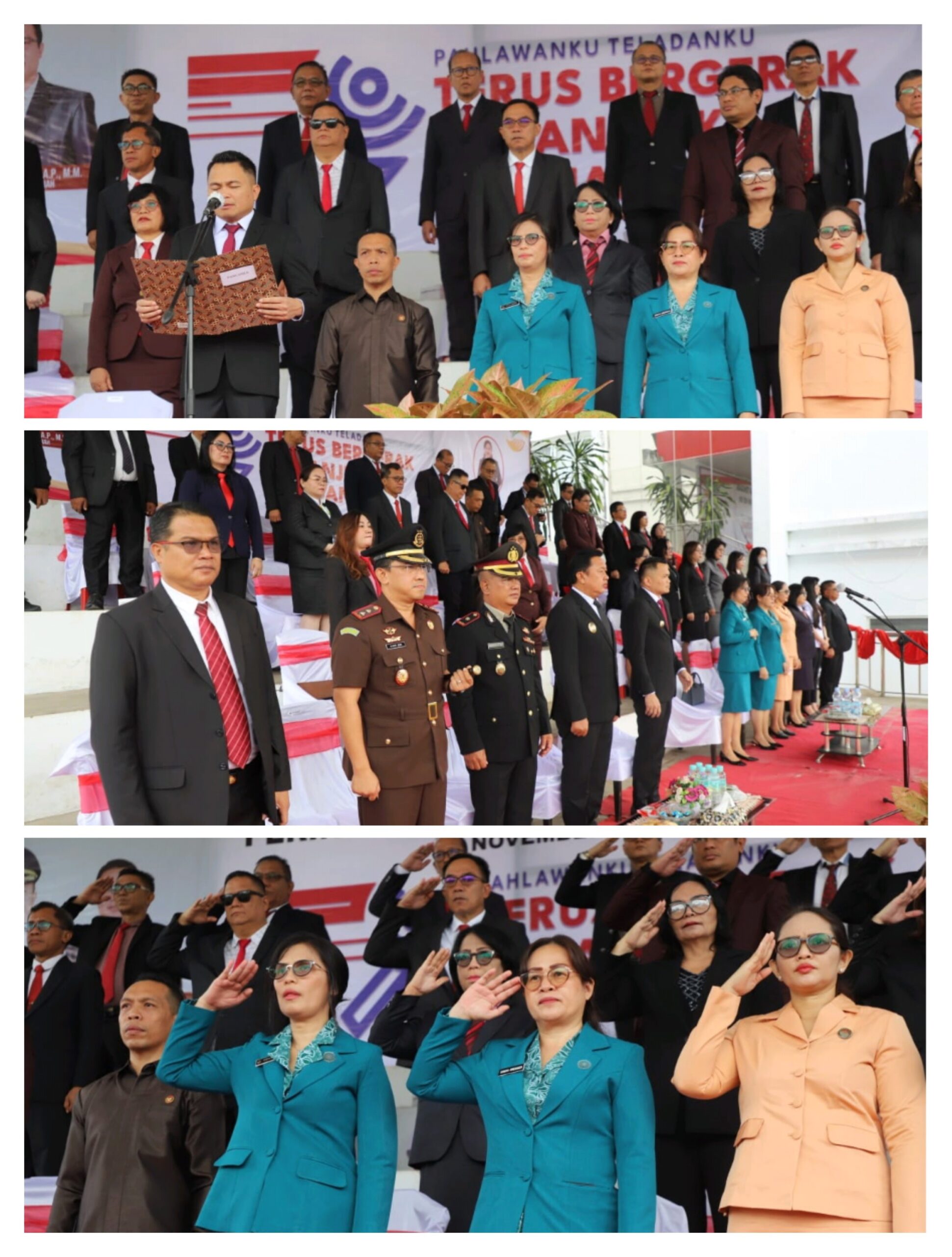 Upacara Hari Pahlawan di Minahasa Tenggara Berlangsung Khidmat, Bupati Ronald Kandoli Jadi Irup