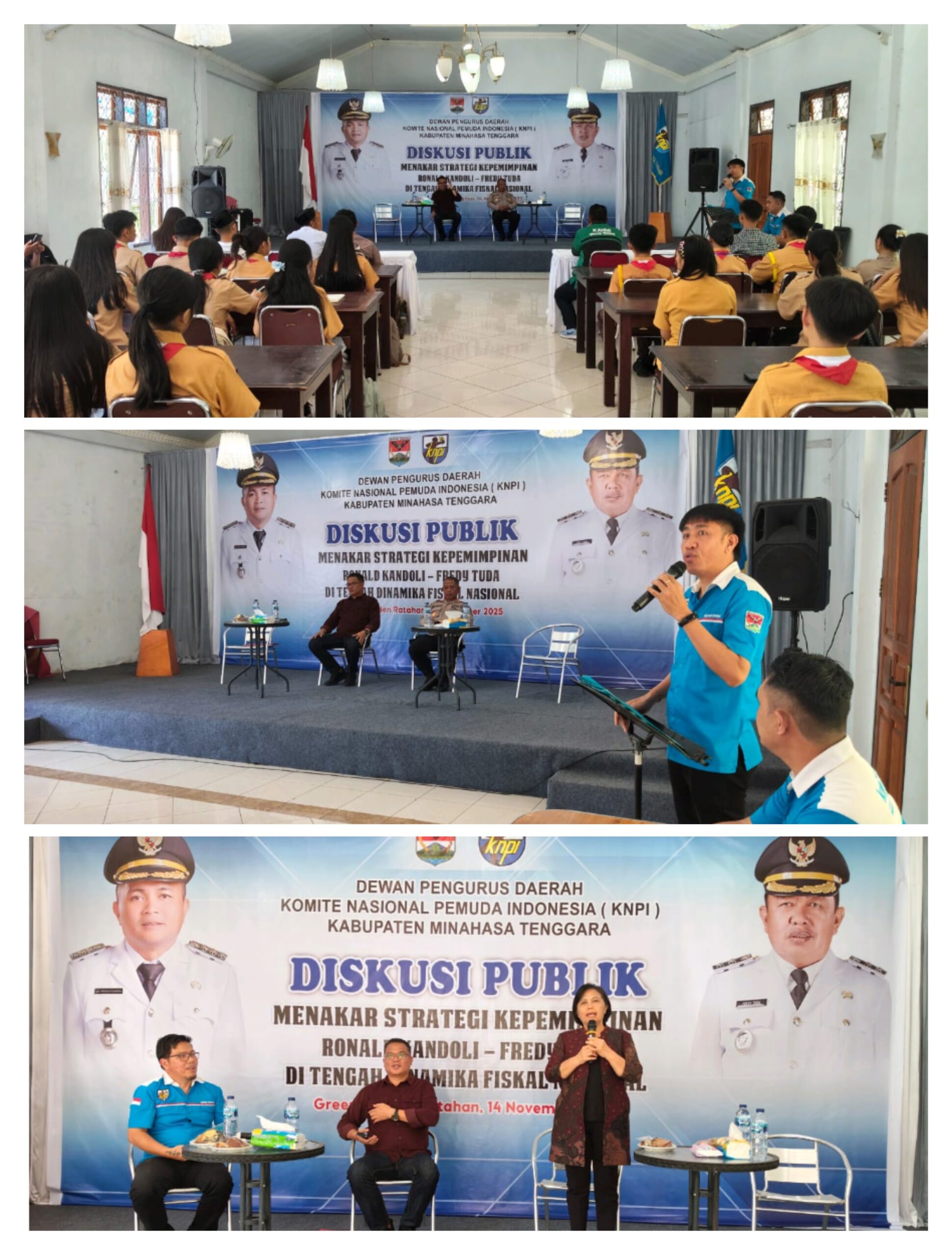 Dalam Forum KNPI, Pemkab Mitra Paparkan Strategi Ketat Mengawal Visi–Misi Daerah Hadapi Tantangan Viskal