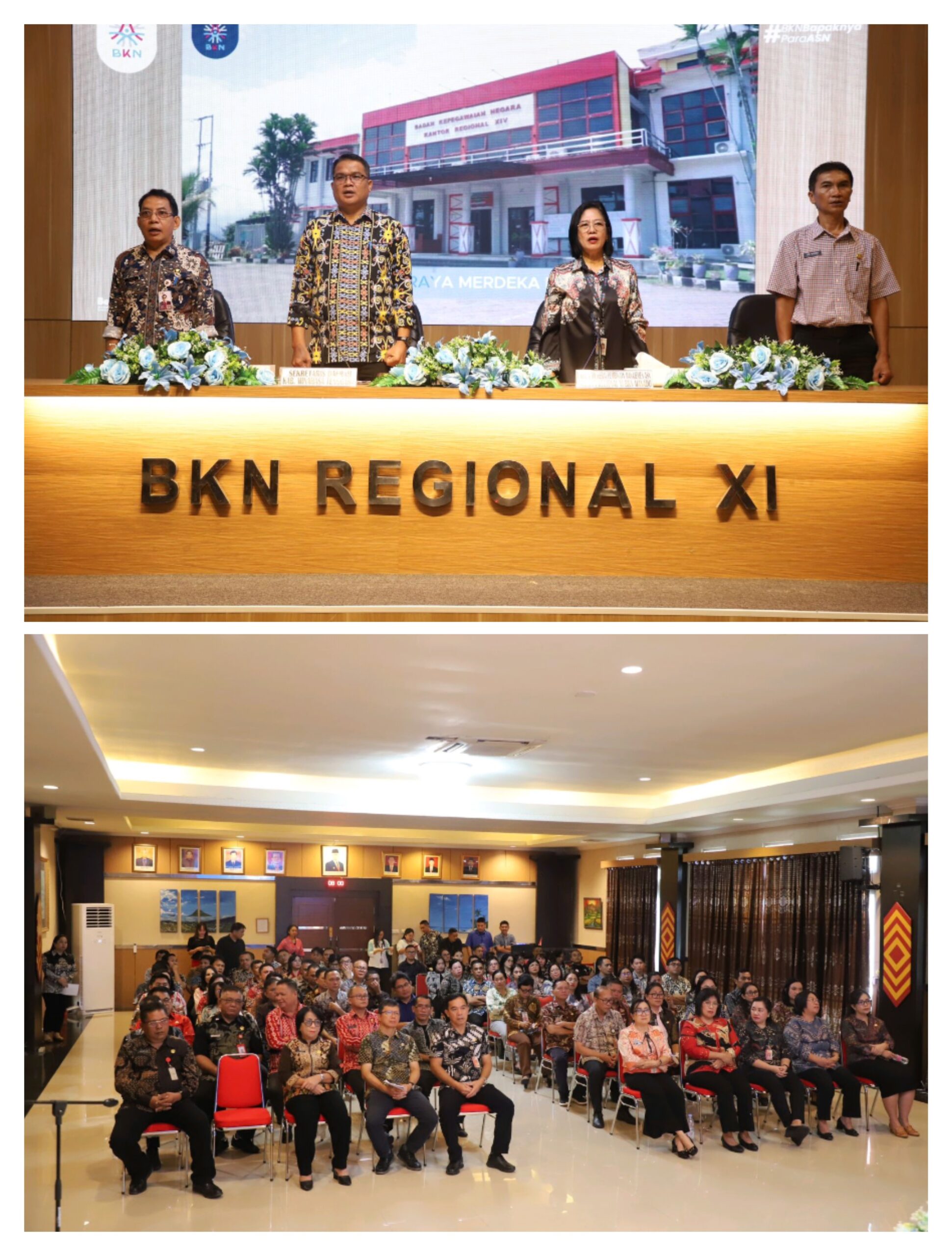 SEKDA MITRA BUKA KEGIATAN PEMETAAN PROFIL TALENTA ASN MINAHASA TENGGARA DI KANTOR BKN MANADO