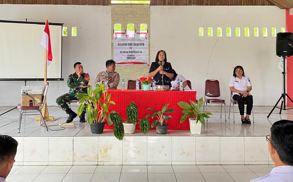 Dinas PPKB Minsel Gelar Minlok Stunting IV di Kecamatan Tareran dan Sulta