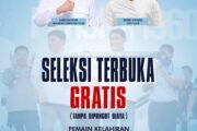 Persma 1960 Gelar Seleksi Terbuka, Gubernur Yulius Beri Dukungan untuk Talenta Muda Sulut