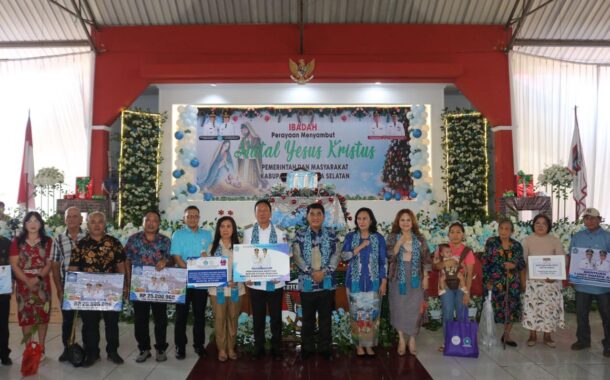 Natal Penuh Makna, Pemprov Sulut dan Pemkab Minsel Perkuat Kebersamaan