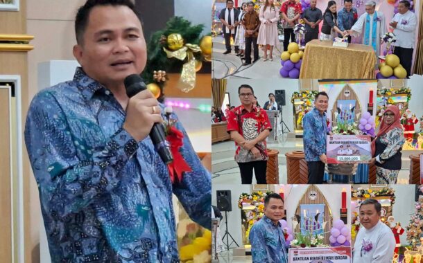 Safari Natal Pemkab Mitra: Bantuan dan Peresmian Pastori, Momentum Rukun Iman dan Kebersamaan