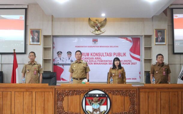 Menuju RKPD 2027, Pemkab Minsel Jaring Aspirasi Lewat Forum Konsultasi Publik