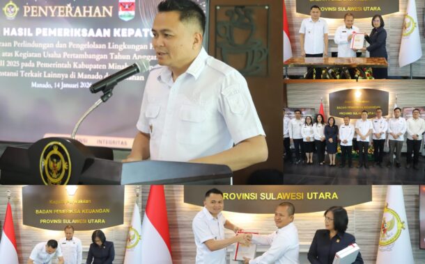 Pemerintah Kabupaten Minahasa Tenggara Terima LHP BPK Periode Semester II TA 2025