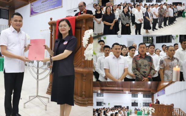 Ketua BPMS GMIM, Pdt. Dr. Adolf Wenas, M.Th., lantik Panitia PKPG Tahun 2026; Ronald Kandoli Sebagai Ketua Umum Panitia.