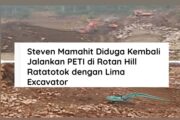 Lupakan Papan Larangan! Lima Alat Berat Steven Mamahit Borong Emas di Hutan Lindung Ratatotok. APH Terkesan Tutup Mata