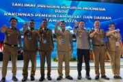 Hadiri Rakornas 2026, Bupati dan Wabup Minsel Tegaskan Dukung Program Prioritas Presiden