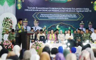 Gubernur Yulius Selvanus Tekankan Stabilitas Keamanan Saat Safari Ramadan di Kotamobagu