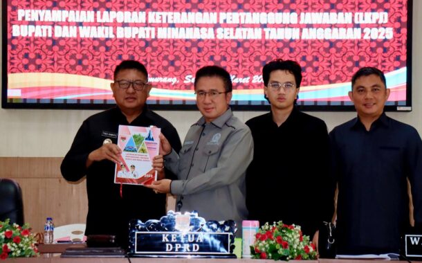 DPRD Minsel Sukses Gelar Paripurna Penyampaian LKPJ Bupati dan Wakil Bupati TA 2025