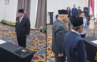 Gubernur Yulius Selvanus Lantik Zainnudin Hilimi dan Weldie Poli, Tekankan Integritas dan Evaluasi Kerja