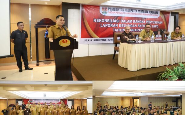 Buka Kegiatan Rekonsiliasi, Bupati Kandoli Minta LKPD TA 2025 Disusun Tepat Waktu dan Sesuai Aturan