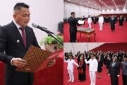 Kiprah Baru, 63 Pejabat Pemkab Mitra Resmi Ambil Sumpah