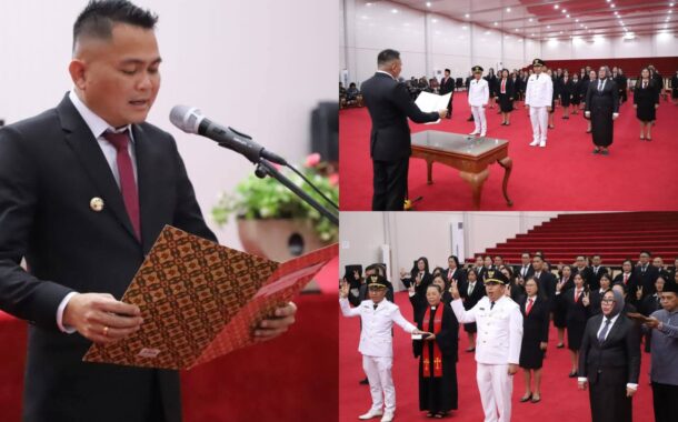 Kiprah Baru, 63 Pejabat Pemkab Mitra Resmi Ambil Sumpah