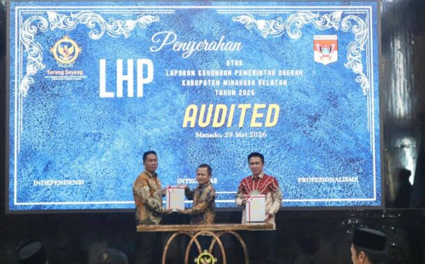 Raih WTP 10 Tahun Beruntun, Minsel Buktikan Pengelolaan Keuangan Berkualitas