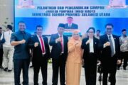 Tahlis Gallang Resmi Dilantik sebagai Sekretaris Daerah Sulut, Ivanry Matu Sampaikan Dukungan Penuh