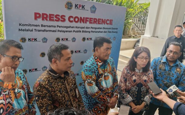 Gubernur Yulius Selvanus Dorong Sinergi Pemda, ATR/BPN dan KPK Benahi Persoalan Pertanahan di Sulut