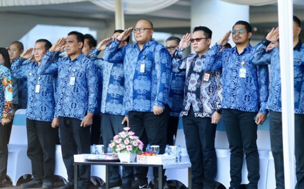 Pimpin Upacara Harganas Ke-33, Gubernur Yulius Ajak Perkuat Ketahanan Keluarga di Era Digital