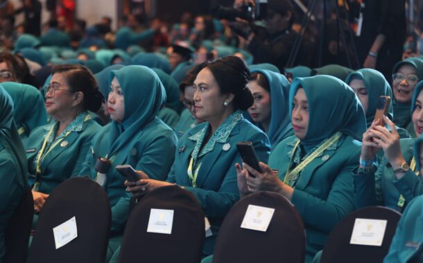 Hadiri Puncak HKG PKK ke-54, Ny. Anik Yulius Selvanus Perkuat Komitmen PKK Sulut Dukung Indonesia Emas 2045