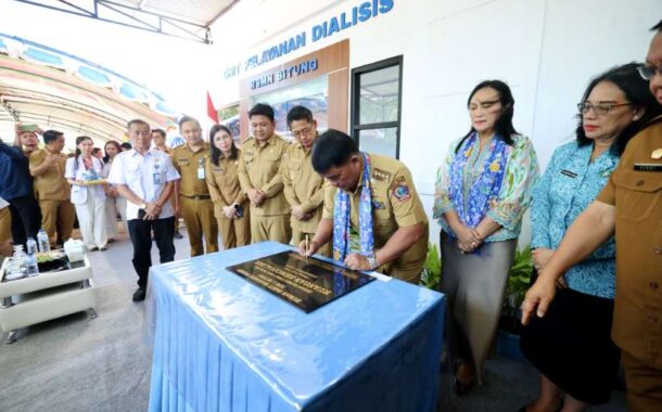 Gubernur Yulius Resmikan Unit Hemodialisis RSMN Bitung, Perkuat Layanan Kesehatan dan Dukung RSUD Naik Tipe C