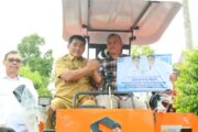Gubernur Yulius Salurkan Alsintan dan 43 Ton Benih Jagung untuk Minahasa, Dorong Modernisasi Pertanian