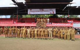 1.360 Perangkat Desa se-Mitra Resmi Dikukuhkan, Bupati Ronald Kandoli Sampaikan Empat Pesan Penting