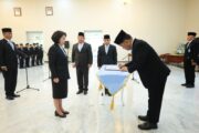 Gubernur Yulius Lantik Tiga Pejabat JPT Pratama, Perkuat Kinerja Birokrasi dan Percepat Program Prioritas